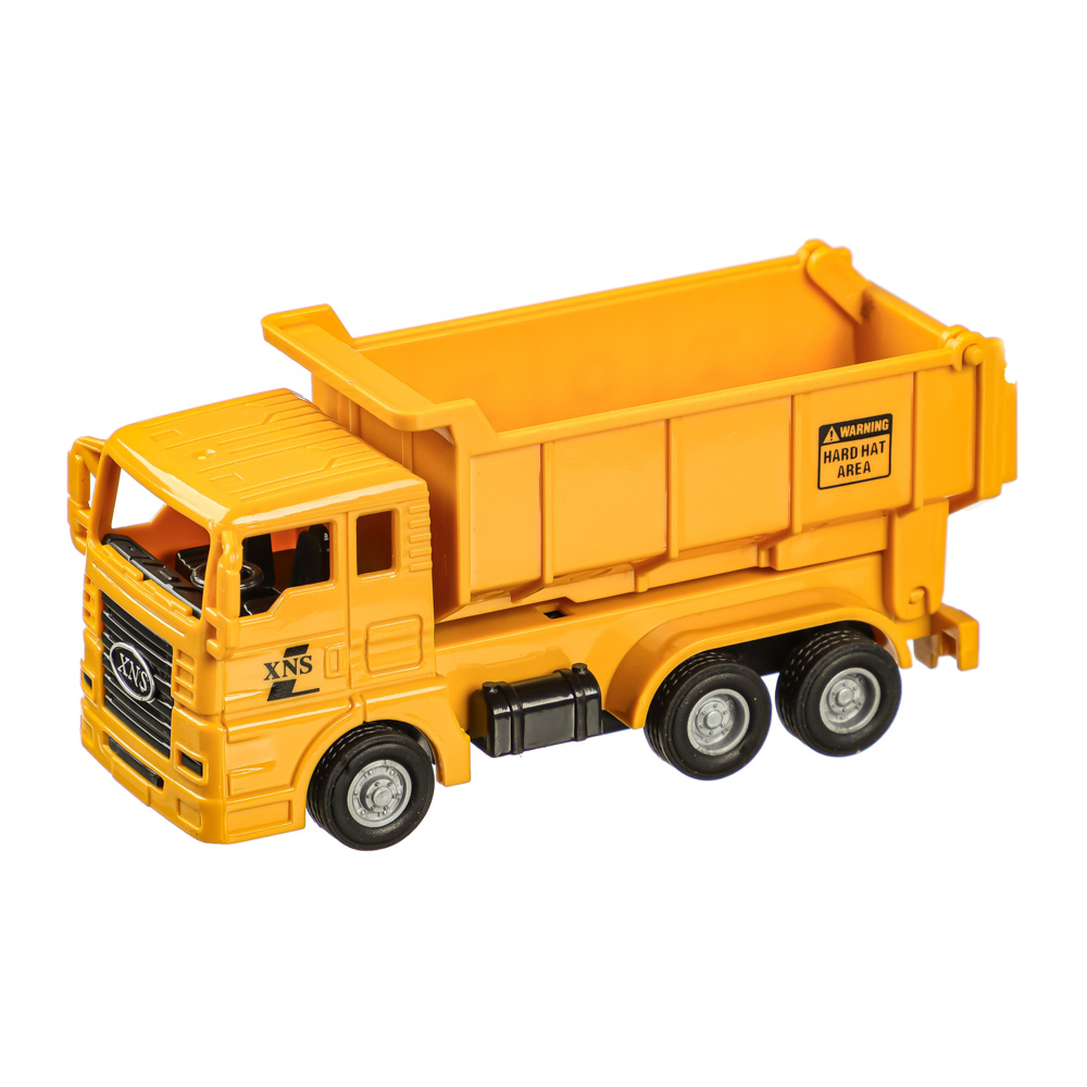 ИГРОЛЕНД Машина в виде спецтехники, инерция, трещотка, ABS, 11,2х4,3х5,3см, 4 диз., арт.№ 292-202