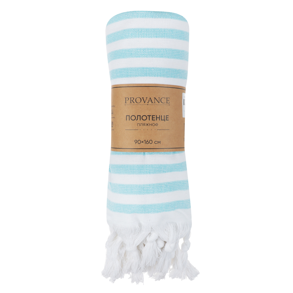 Полотенце пляжное тм PROVANCE Саммер 90х160, 350 г/м2, 100% хлопок, 3 дизайна, арт.№ 496-049
