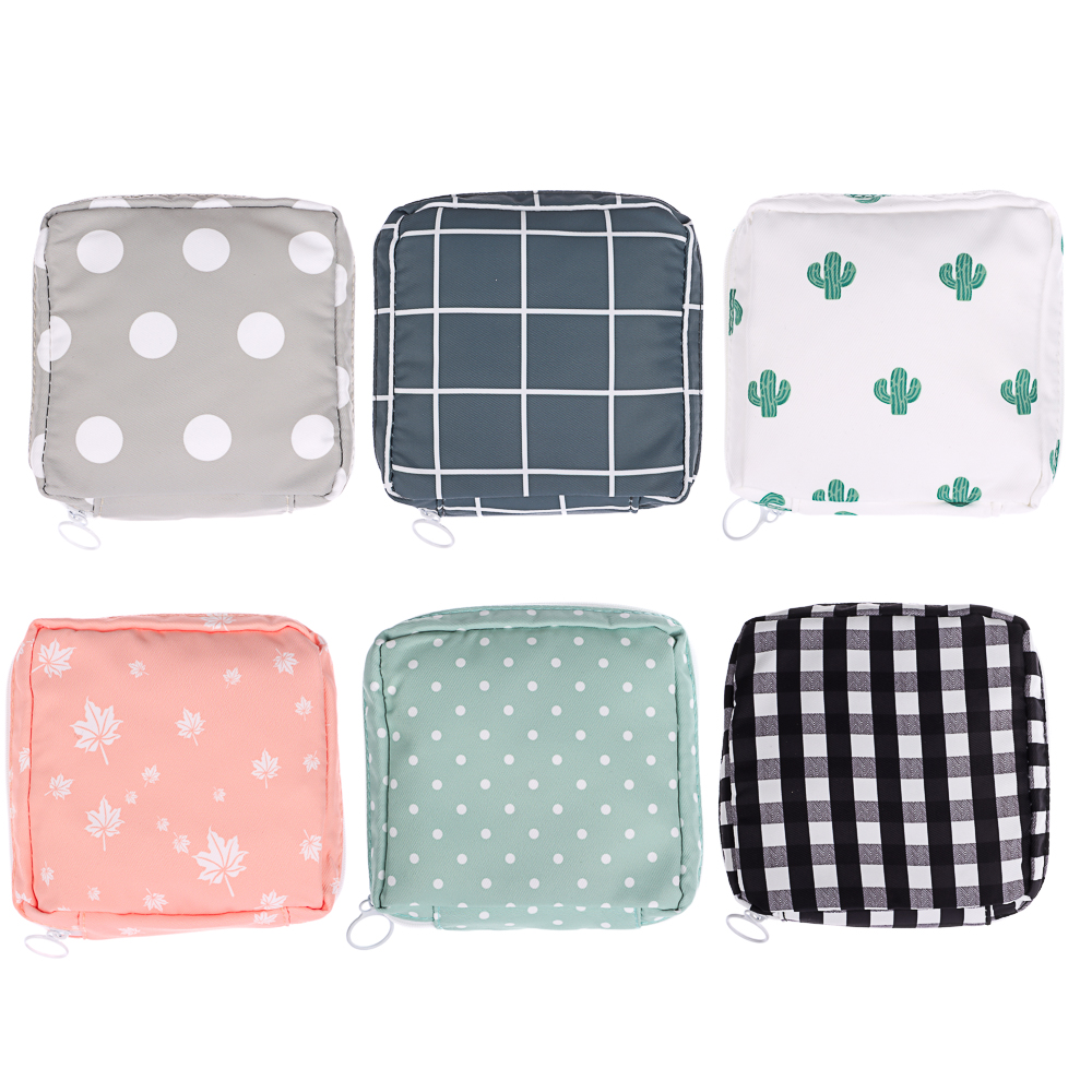 Мини-органайзер для гигиенических средств ЮL, полиэстер, 12x12x5,5см, 4-6 дизайнов, арт.№ 360-165