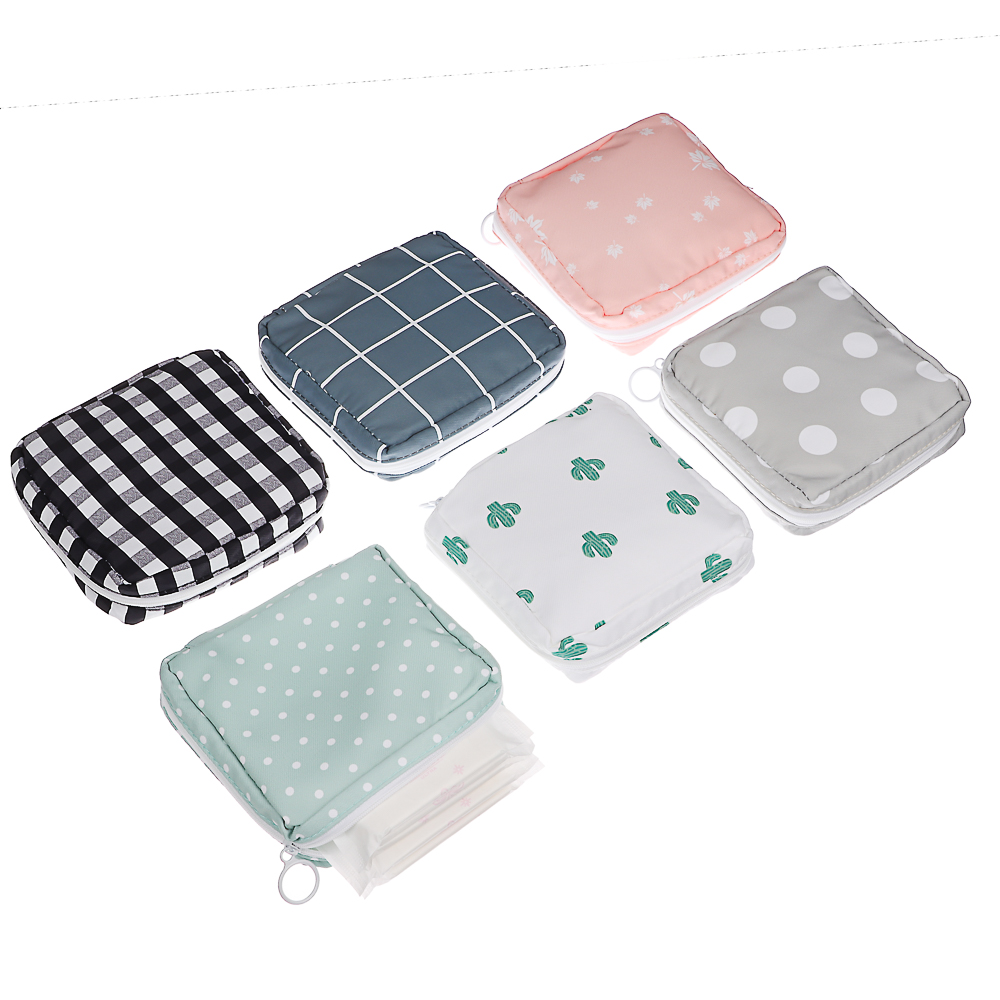 Мини-органайзер для гигиенических средств ЮL, полиэстер, 12x12x5,5см, 4-6 дизайнов, арт.№ 360-165