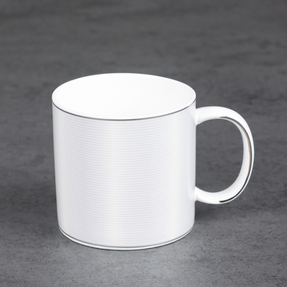 MILLIMI Сильвер Кружка, 280мл, фарфор, арт.№ 802-475