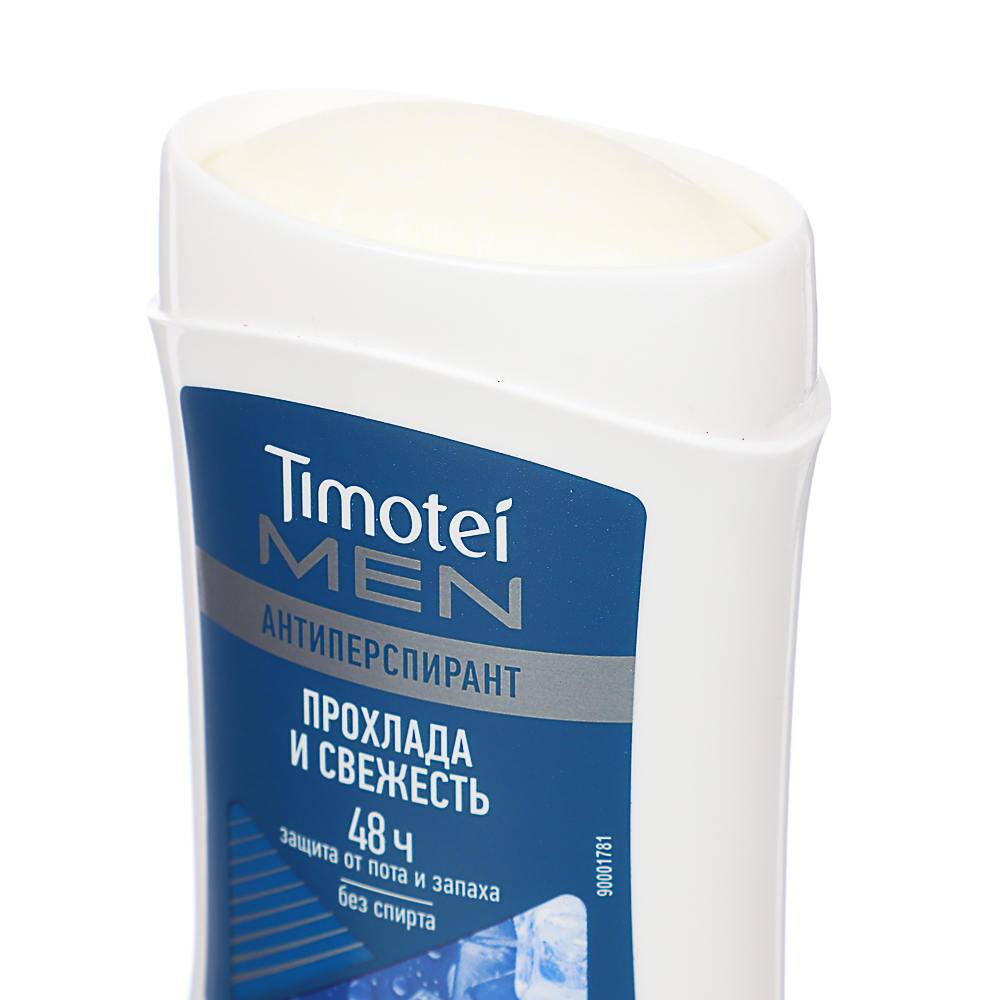 Антиперспирант твердый мужской TIMOTEI MEN Прохлада и свежесть, п/б, 30мл, арт.№ 976-003