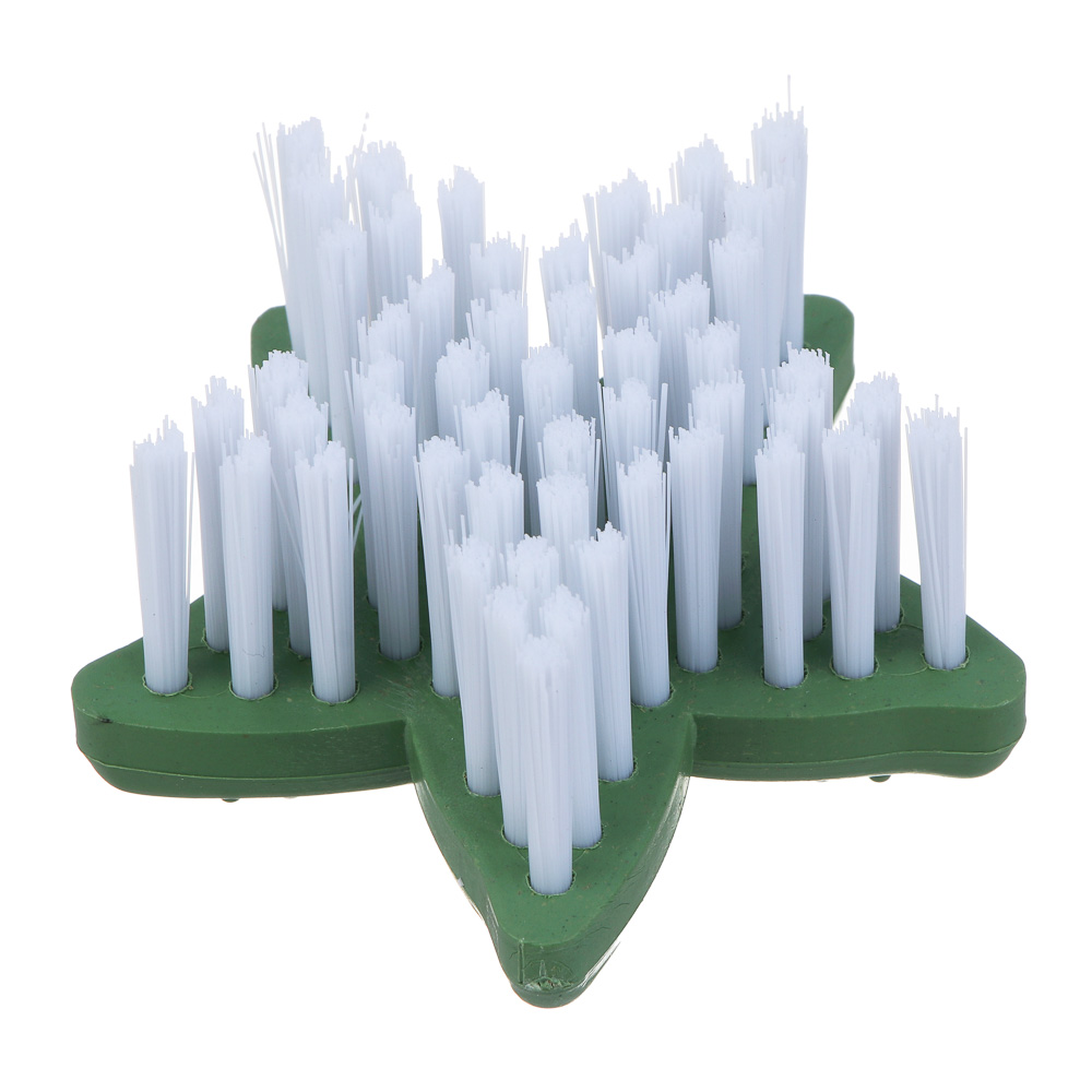 VETTA Щетка звезда, полипропилен, полиэтилентерефталат, 7,5х7,5х3,5 см, 3 цвета, арт.№ 445-018