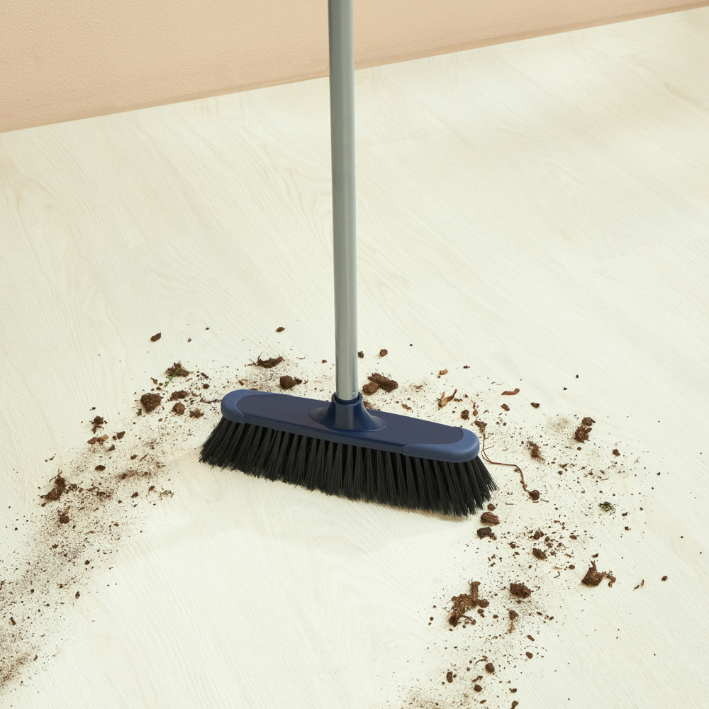 VETTA Щетка для пола, полипропилен, термопластичная резина, 124х30х6,5см, арт.№ 445-019