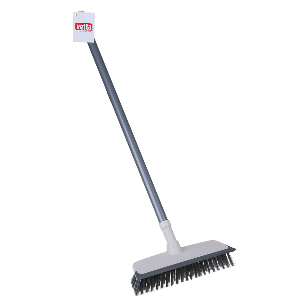 VETTA Щетка для пола телескоп, полипропилен, черенок: 114,5 см, насадка: 25х7х5 см, арт.№ 445-020
