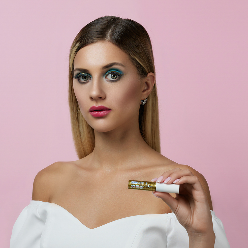 ЮНИLOOK Шайн Подводка сияющая, 7,5мл, тон 01, золото, арт.№ 330-009
