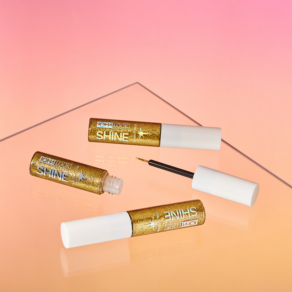 ЮНИLOOK Шайн Подводка сияющая, 7,5мл, тон 01, золото, арт.№ 330-009