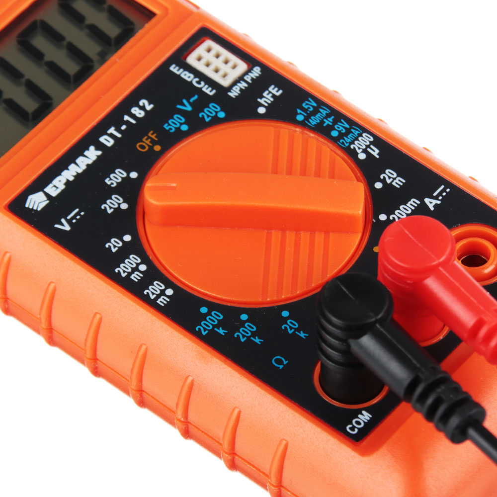 ЕРМАК Мультиметр мини цифровой DT-182, арт.№ 660-001