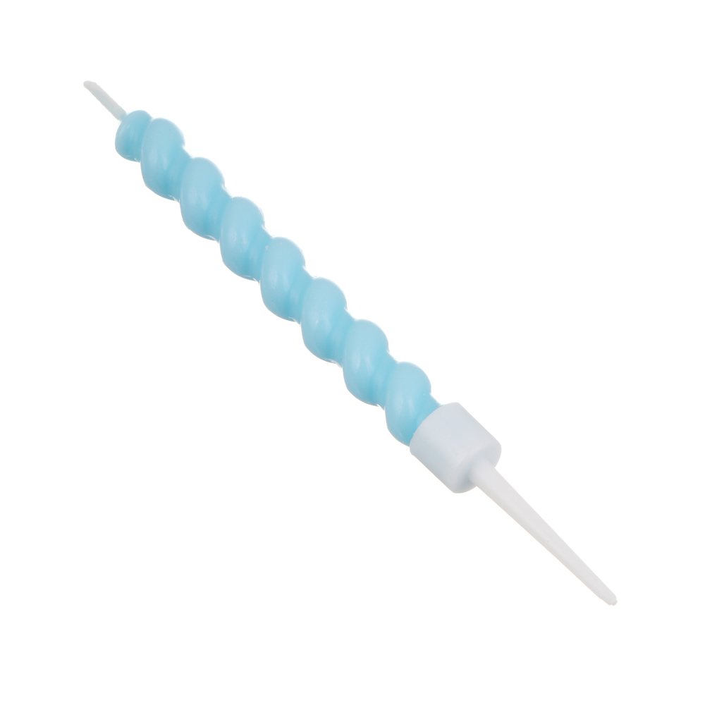 Набор свечей витых для торта тм Fntastic, 6 шт, 7,5 см, парафин, микс, арт.№ 506-208