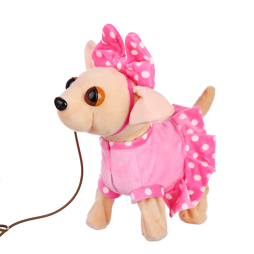 ZABIAKA Интерактивный щенок «Мой друг», пластик, текстиль, 4 вида арт. 3698257, арт.№ 272-785