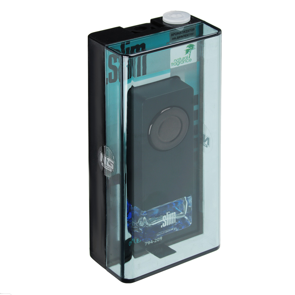 NEW GALAXY Ароматизатор на дефлектор Slim, 8мл, океанский бриз, арт.№ 794-209