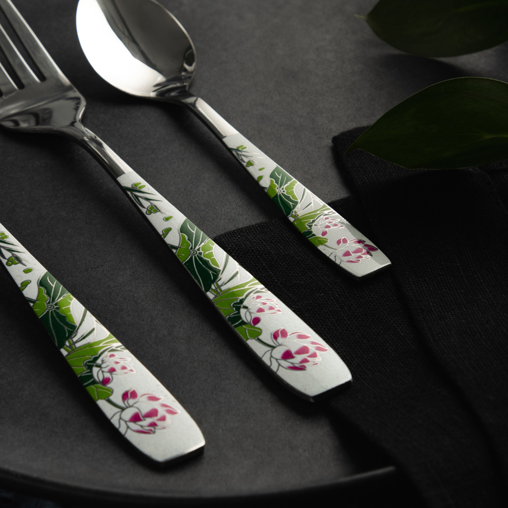 VETTA Лотос Вилка столовая 6 пр. на блистере, арт.№ 858-008