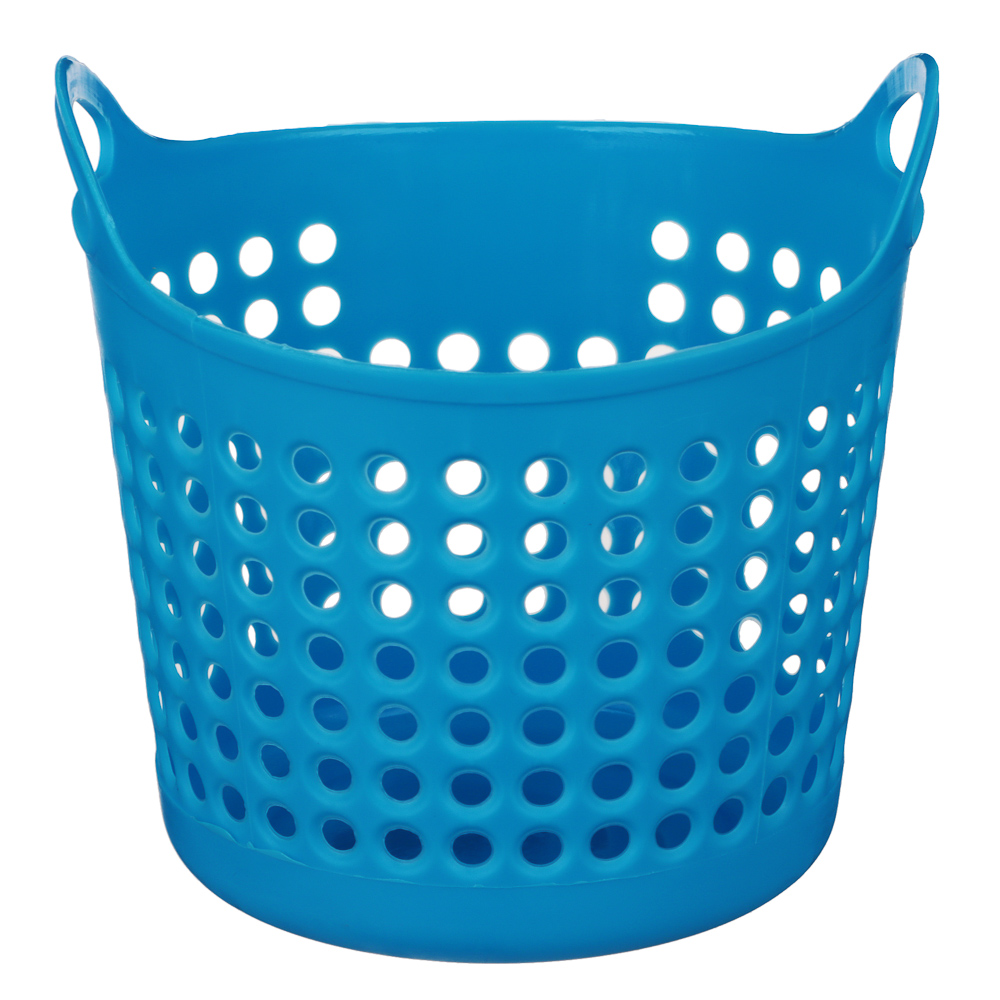 Блок для хранения мелочей "Корзина с ручками", 10,5x10,5см, пластик, 3 цвета, 6101-А, арт.№ 444-217