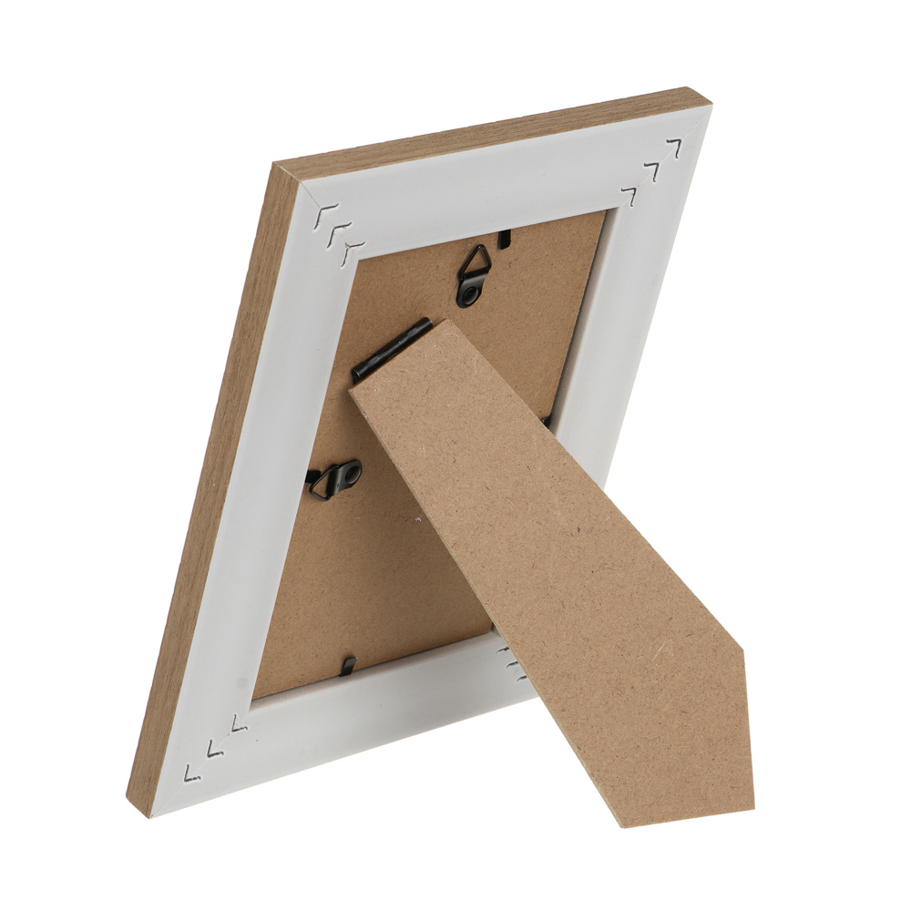 Фоторамка, 10х15 см, полистирол, 3 дизайна, арт.3-21, арт.№ 520-876