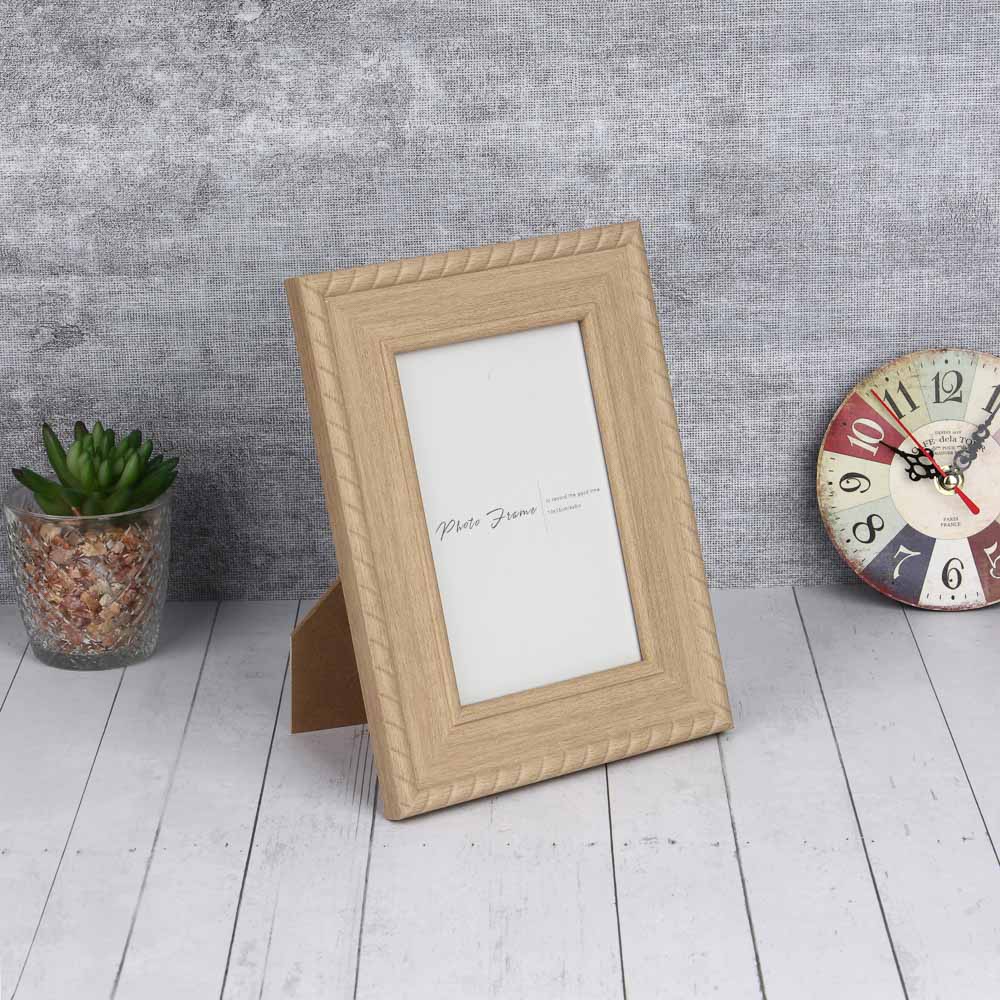 Фоторамка, 10х15 см, полистирол, 3 дизайна, арт.3-21, арт.№ 520-876