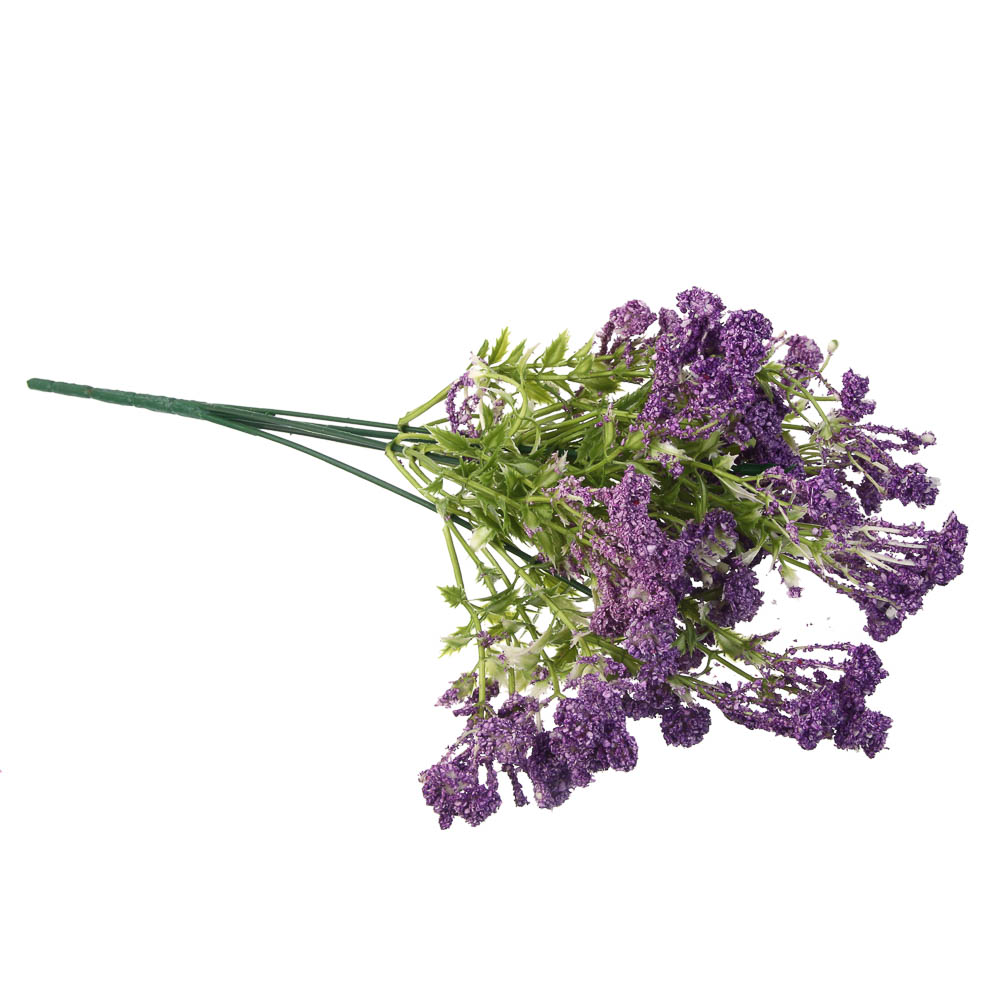 LADECOR Букет искусственных цветов, 5 веточек, 33-35см, пластик, проволока, 5 цветов, арт.№ 426-009