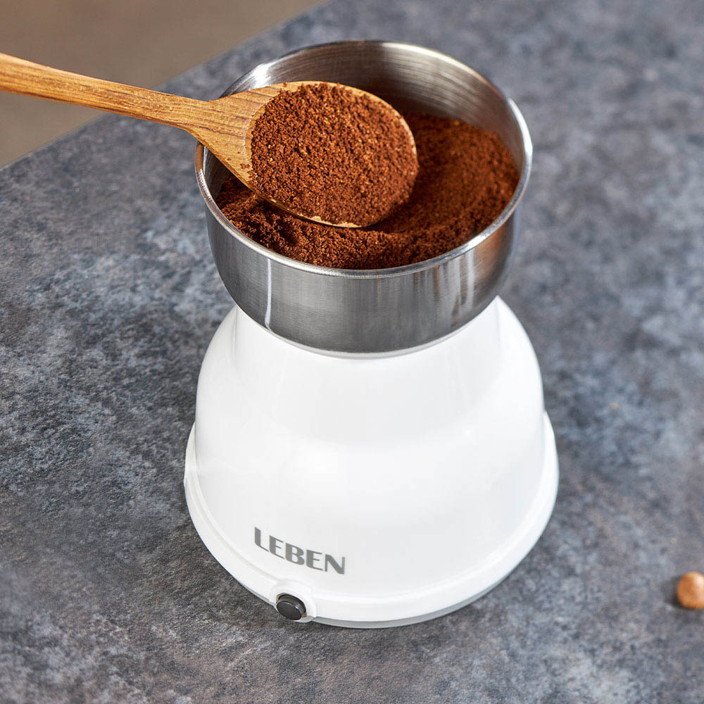 LEBEN Кофемолка, металл, 150Вт, загрузка 50гр, арт.№ 286-036