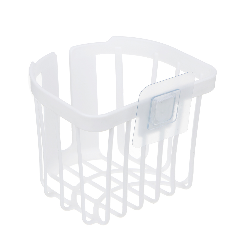 VETTA Полка самоклеящаяся для туалет.бумаги, шампуней, мочалок, полипропилен, арт.№ 478-138