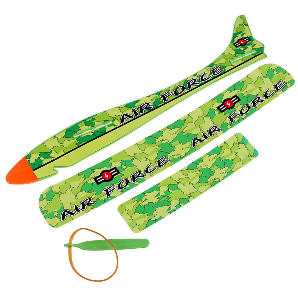 SILAPRO Самолет с запуском, 36х34см, EPS, PP, арт.№ 199-026