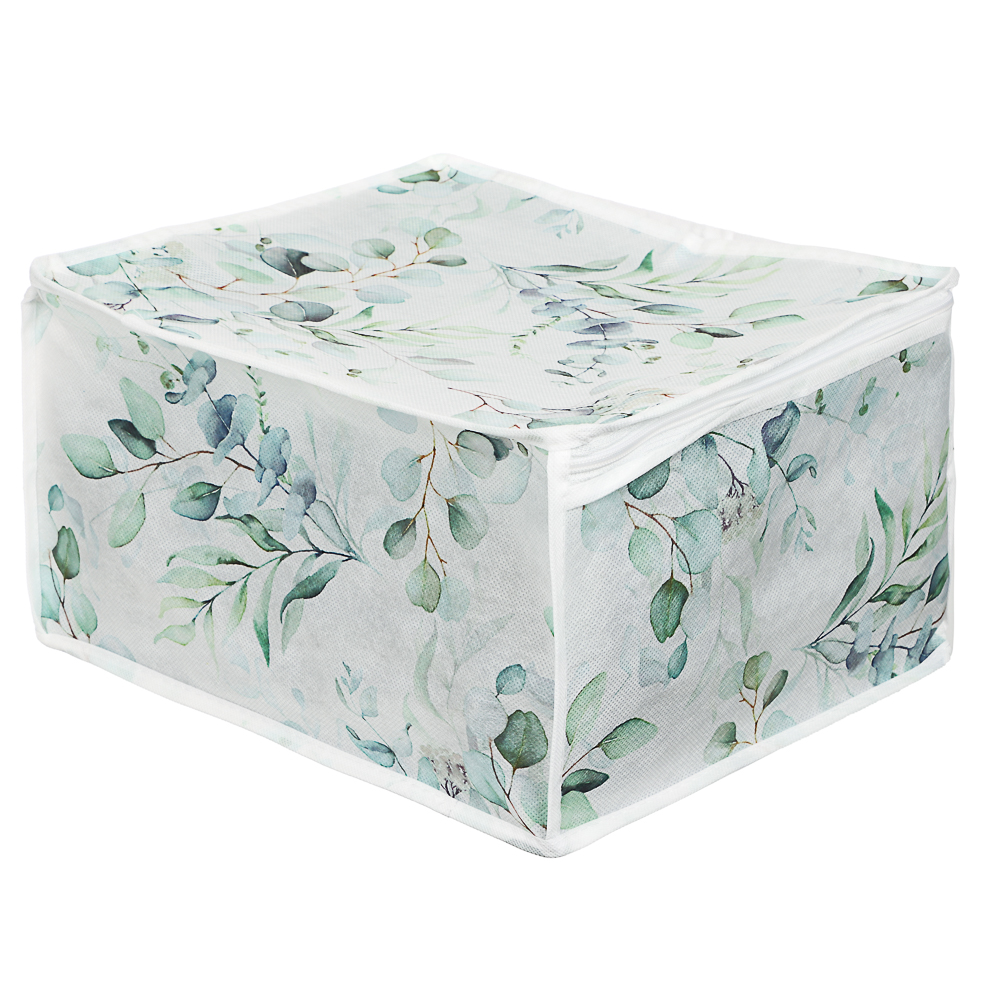 VETTA Рио-де-Жанейро Кофр на молнии с прозрачным окном 35х30х20см, спанбонд, ПЕВА, 2 диз., арт.№ 457-759