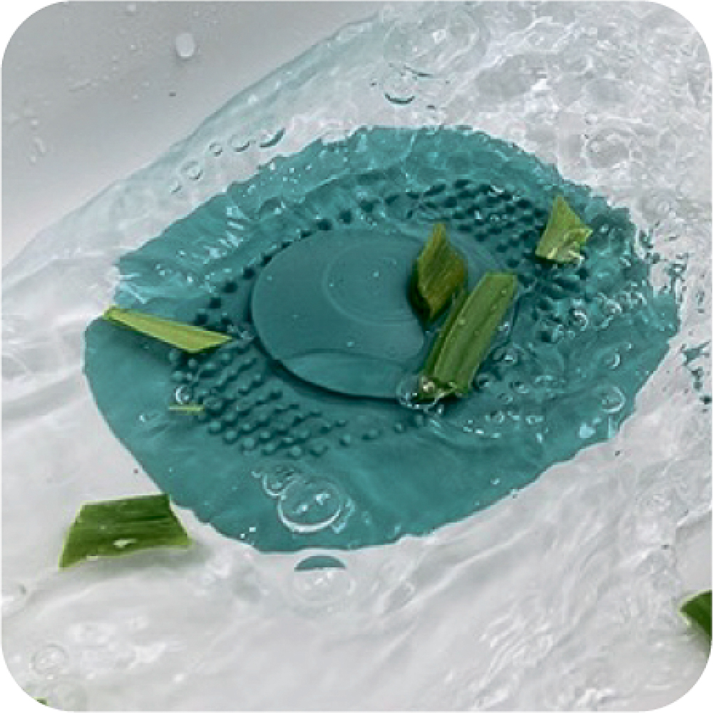 Пробка-фильтр для раковины тм VETTA, 10x11см, ТПР, арт.№ 411-032