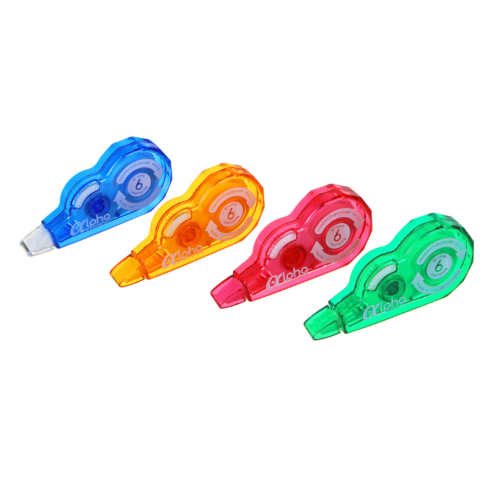 Корректирующая лента ClipStudio Альфа, 5мм х 6м, пластик, арт.№ 587-009