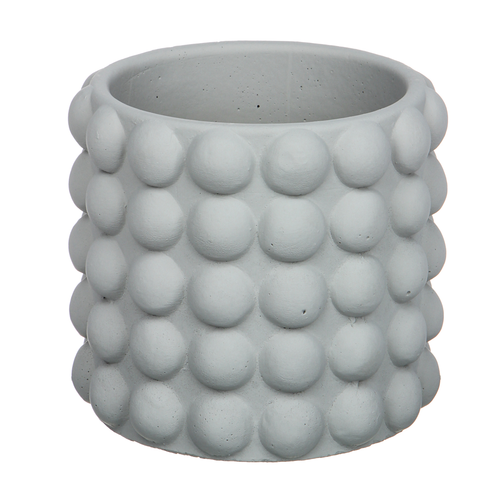 INBLOOM Кашпо бетонное, 11х11х10см, арт.№ 164-290