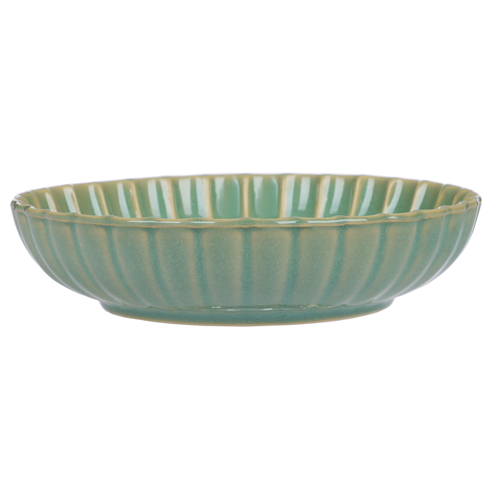 MILLIMI Лотос Салатник, 580мл, 19х4,5см, керамика, арт.№ 824-516