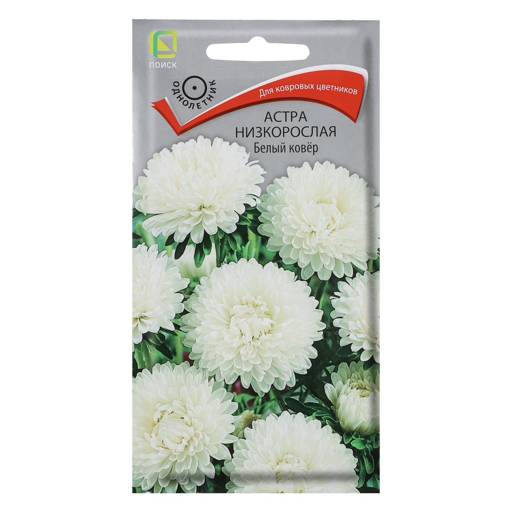 Астра низкорослая Белый ковер 0,2гр, арт.№ 179-728