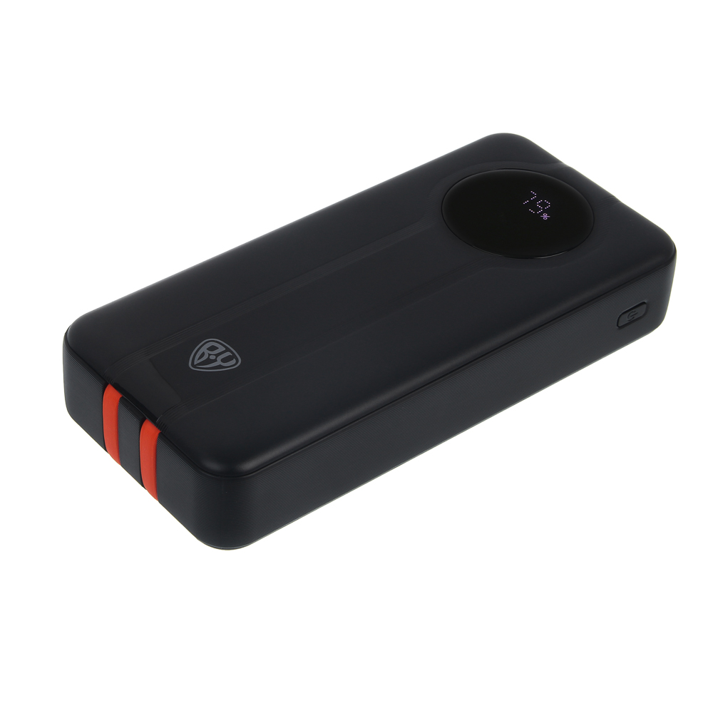 Аккумулятор мобильный BY Bolt20 20000мАч, встроен. кабели Type-C, iP, 20W, 3A, пластик, черный, арт.№ 031-182