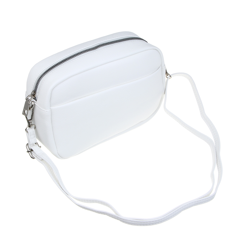 Сумка кроссбоди с 3-мя отделениями на длинном ремне тм ЮL Ясмин, ПУ, 21х14х7,5см, 2 цвета, КЖС24-24, арт.№ 337-194