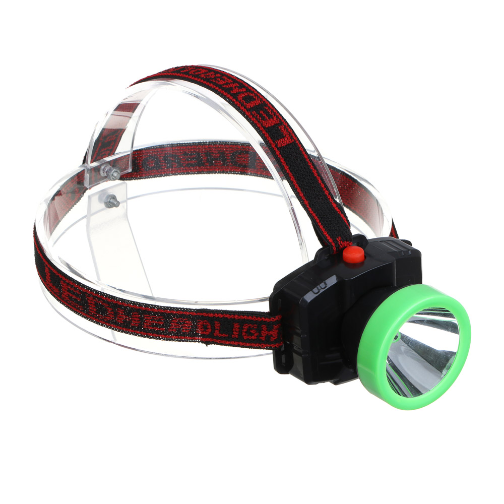 Фонарь налобный тм РОКОТ, 1 LED, 1 режим, 3хАА, 78х68х64 мм, арт.№ 221-036