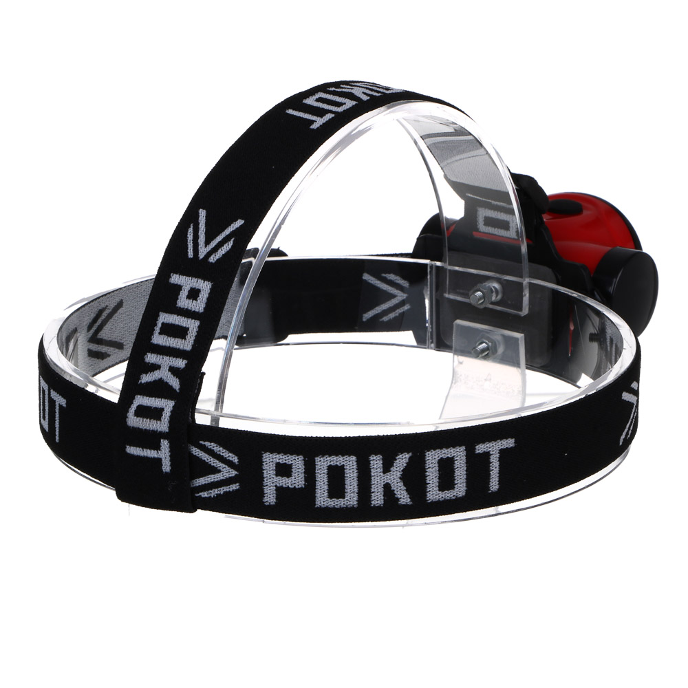 Фонарь налобный тм РОКОТ, 6 СОВ, 3 режима, 3хААА, 80х30х43 мм, арт.№ 221-037