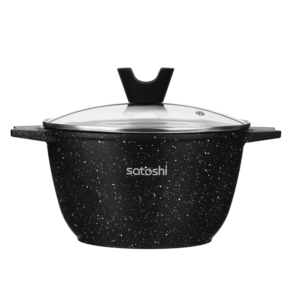 SATOSHI Монфор Казан 20х11,5см, 2,7л, литой алюминий, индукция, арт.№ 846-744