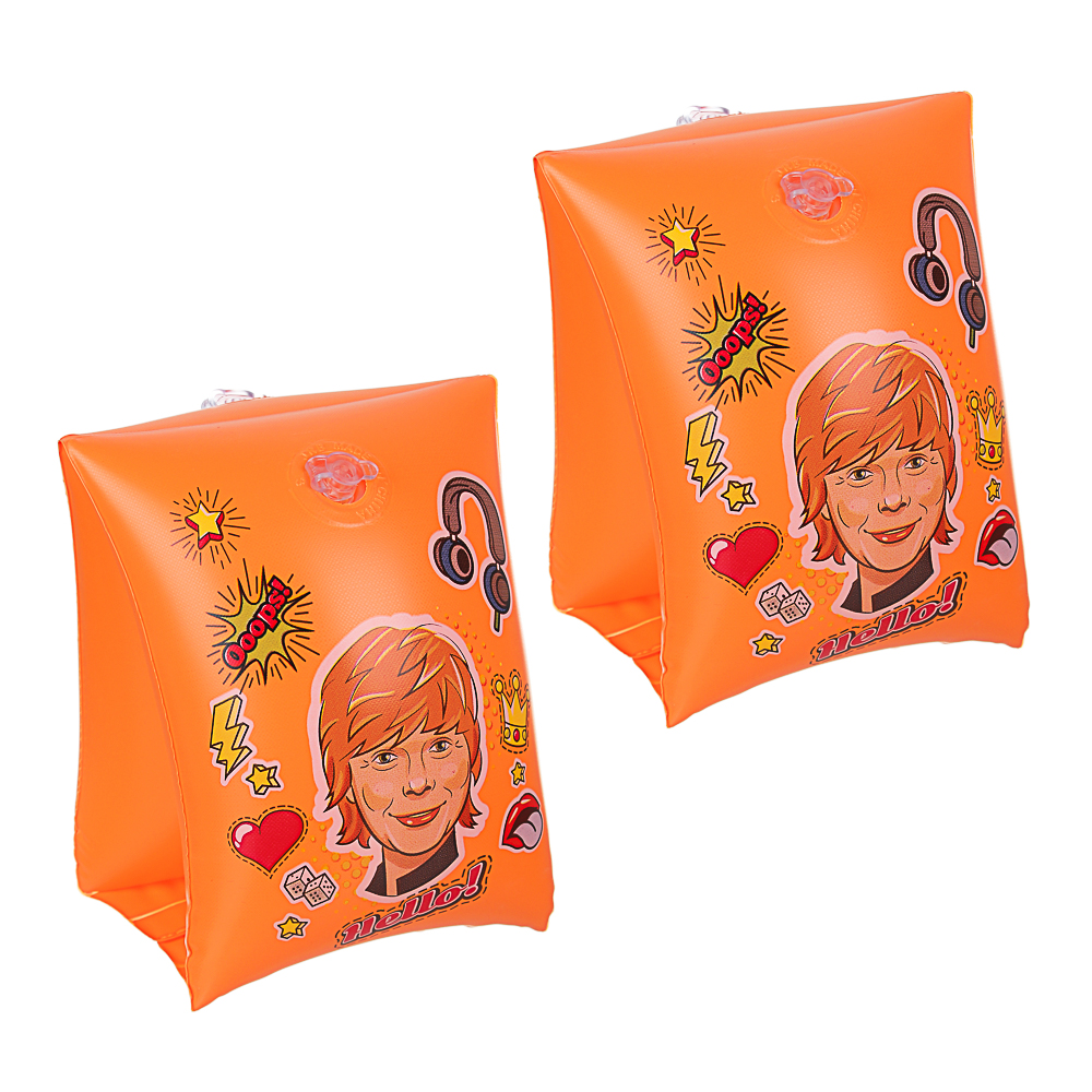 SILAPRO Счастливчик Нарукавники для плавания, 13х21см, ПВХ, толщина 0,18мм, арт.№ R21-022