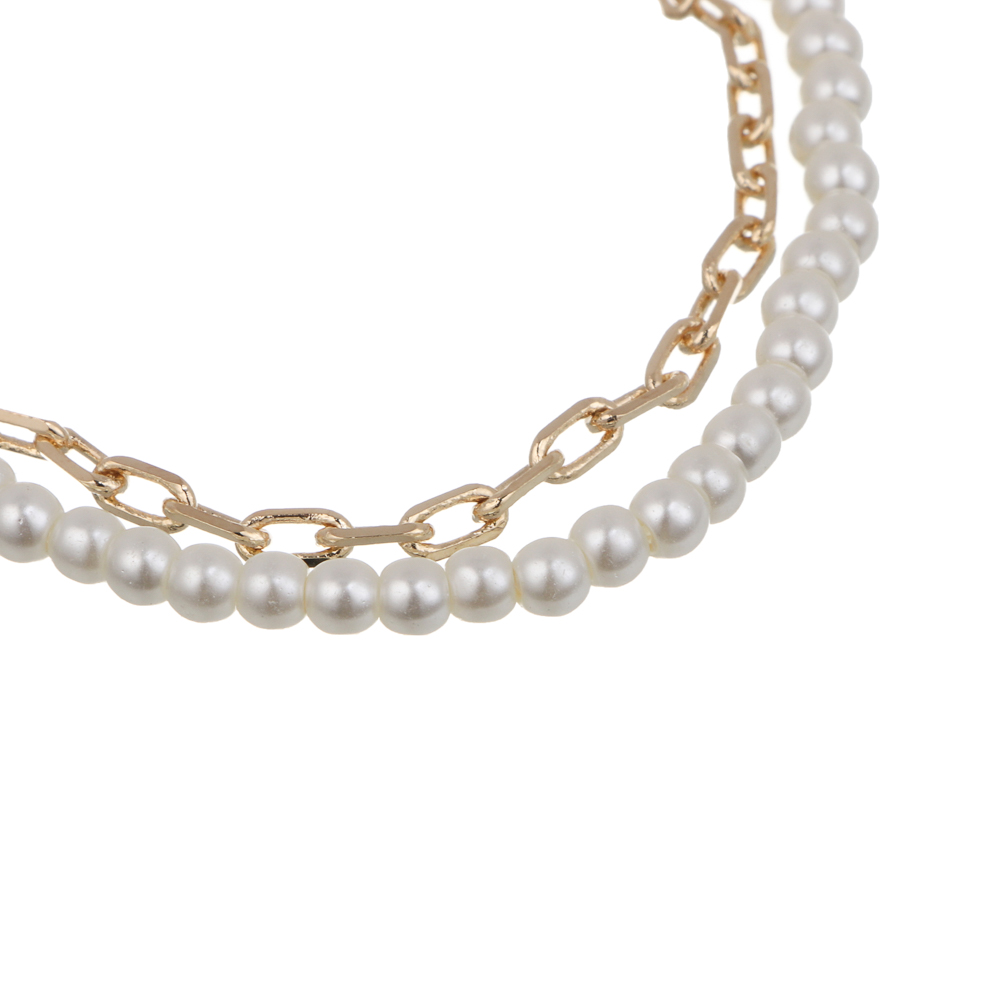 Браслет 15,5см, медь, стекло, 2 цвета, БЖ25-19, арт.№ 023-027