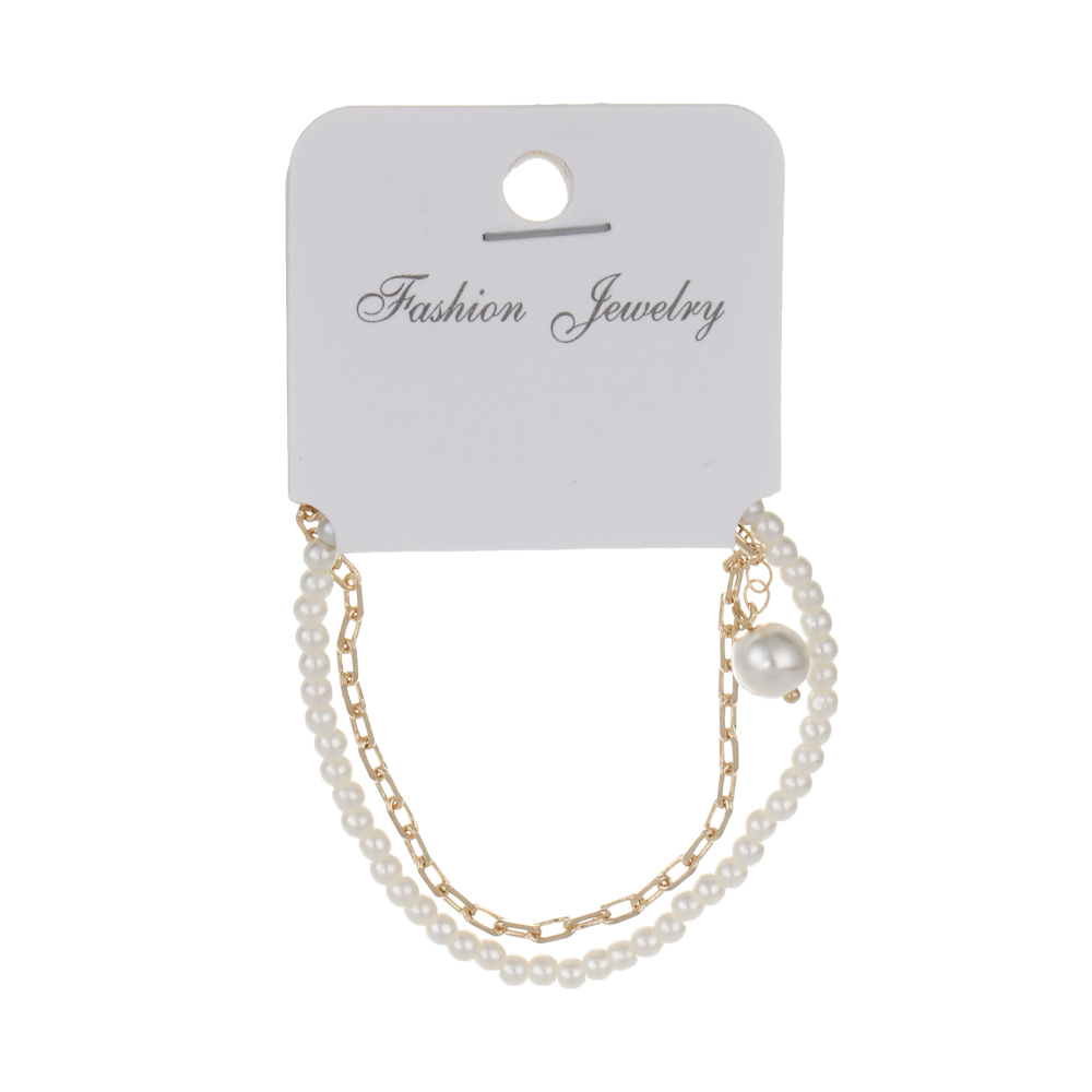 Браслет 15,5см, медь, стекло, 2 цвета, БЖ25-19, арт.№ 023-027