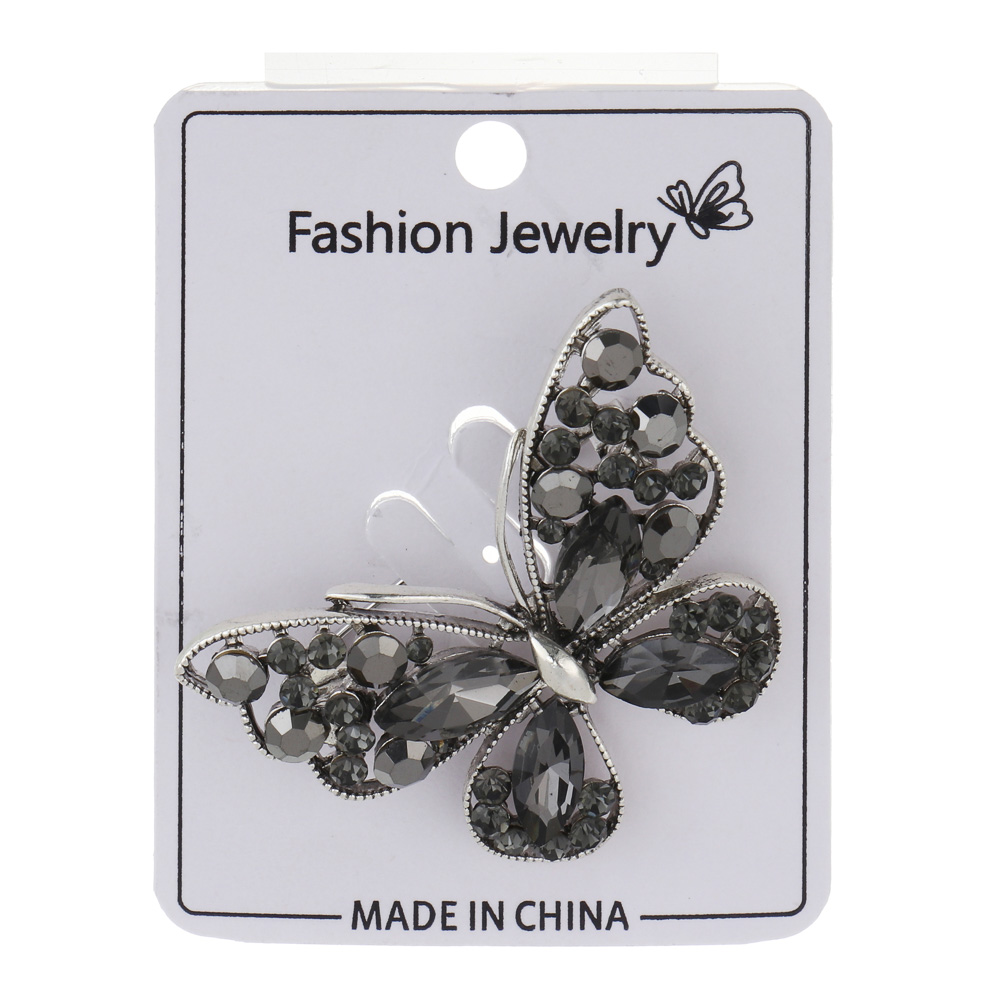 Брошь бабочка, сплав, 2 дизайна, БЖ25-21, арт.№ 023-030