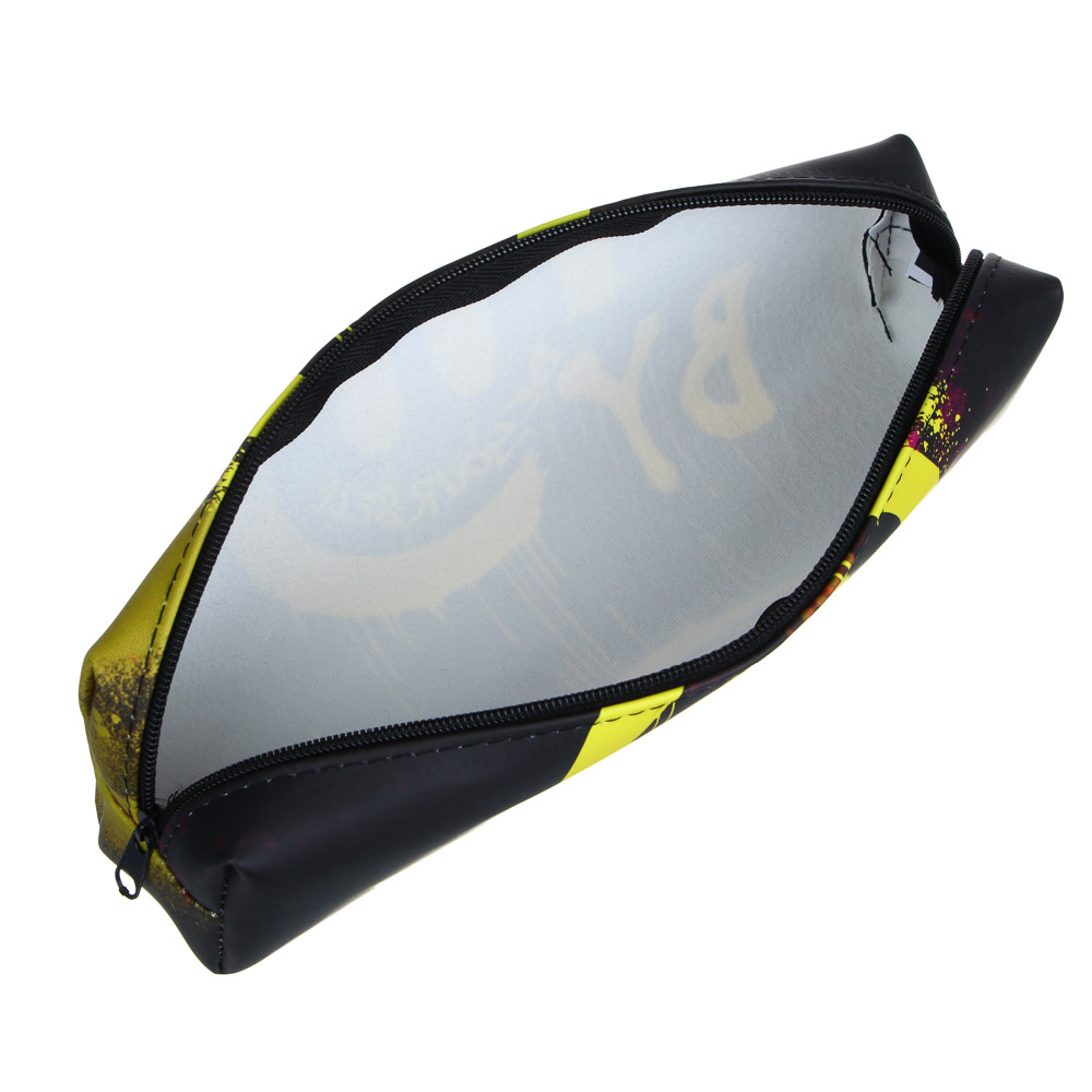 BY СМАЙЛ Пенал прямоугольный, 20,5Х6Х4см, искусственная кожа с печатью, ПВХ бокс, арт.№ 238-380