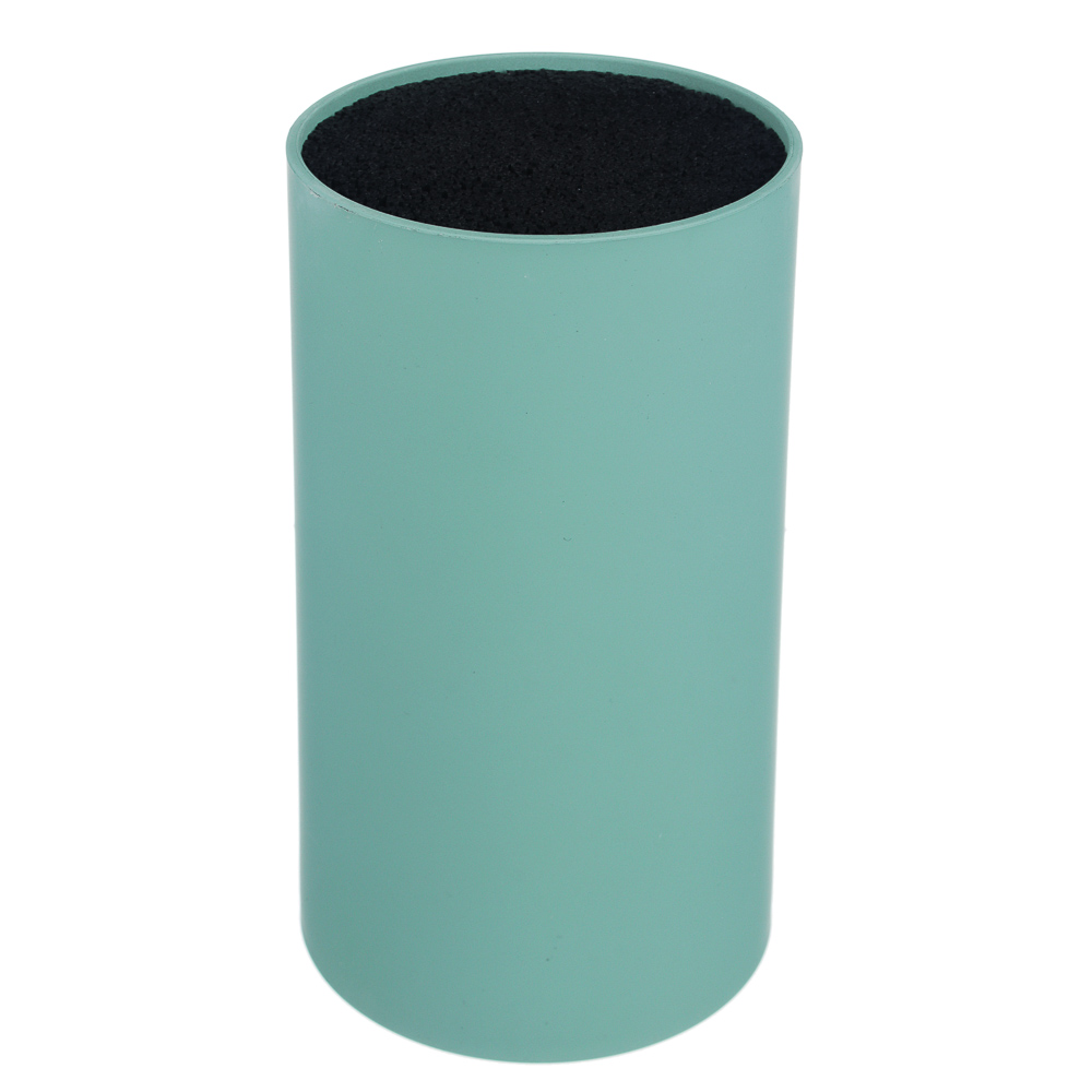 SATOSHI Подставка для ножей с полипропиленовыми разделителями, 11х22см, круглая, 4 цвета, арт.№ 838-027