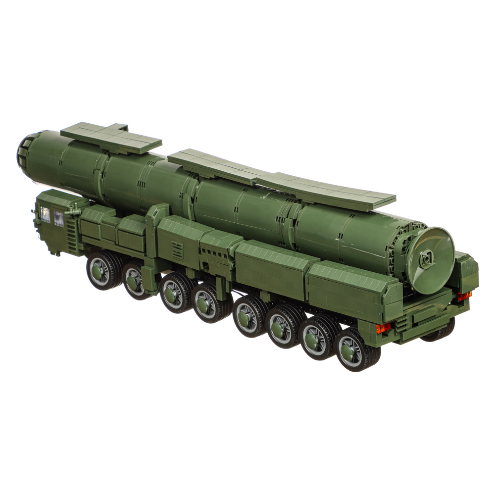 ИГРОЛЕНД Машина-конструктор на РУ "Ярс", 1440 дет., ЗУ и АКБ в компл., АБС, 4ААА, 40х35х13 см, арт.№ 293-104