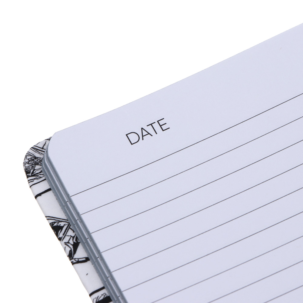 Бизнес-блокнот BY РСГ "КОМИКС" А5, 192 страницы, твердая обложка, материал под ткань, резинка, 2 закладки, арт.№ 801-049