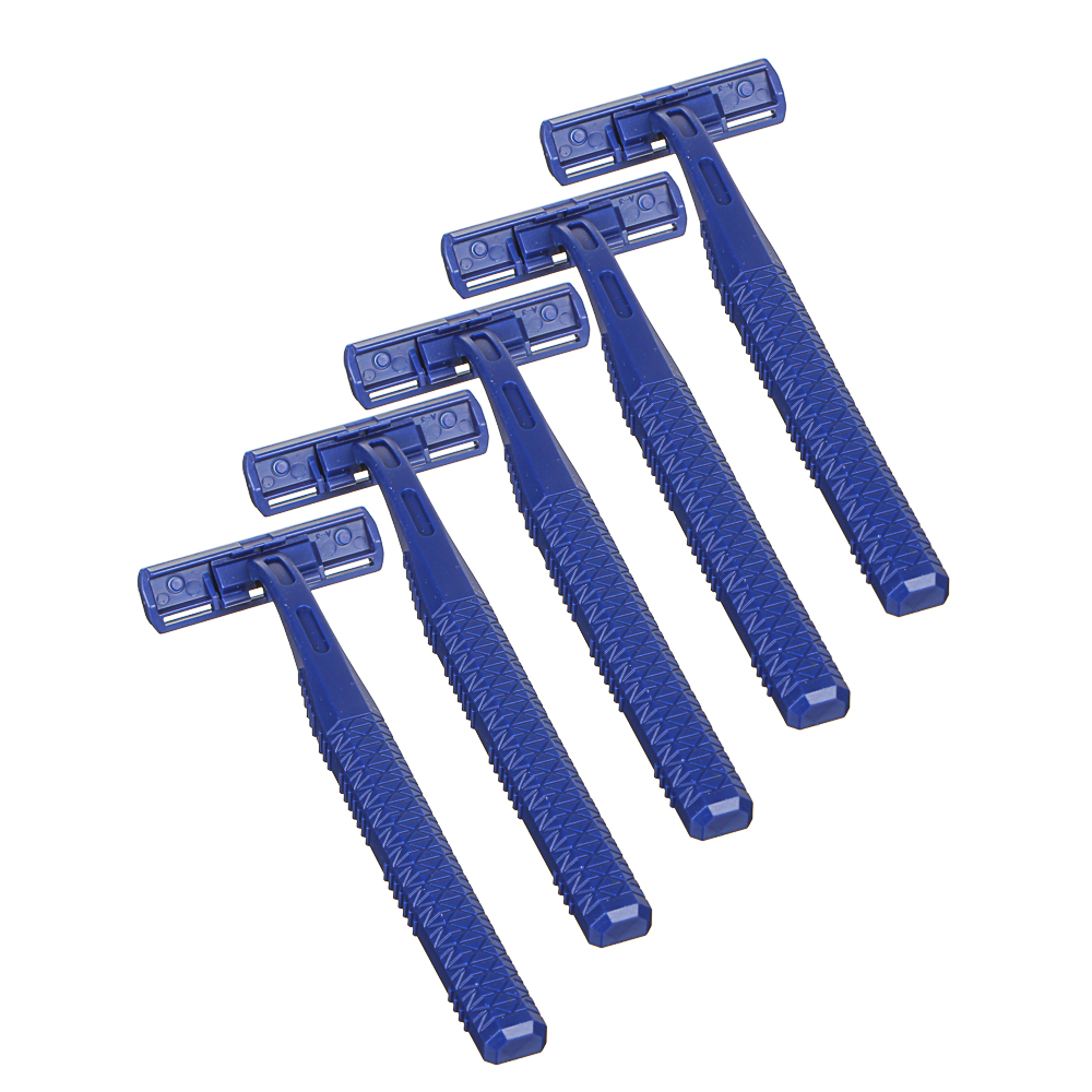 PROWAY Станки для бритья с двойным лезвием, пластик 5шт, арт.№ 305-066