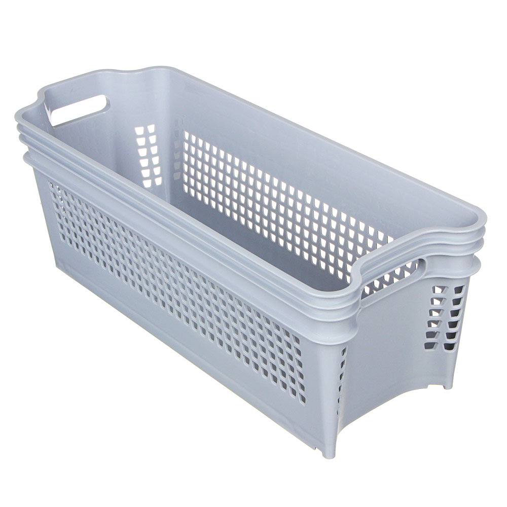 VETTA Контейнер на колесиках универсальный, 11,5л, 49,5х18,5х17,4см, 3 цвета, арт.№ 478-104