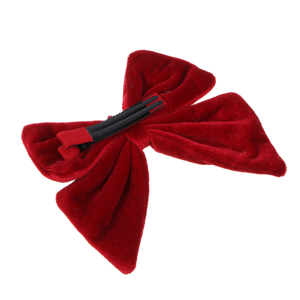 ЮНИLOOK Зажим для волос, 6см, сплав, полиэстер, 3 цвета, ACS-139нг, арт.№ 321-052