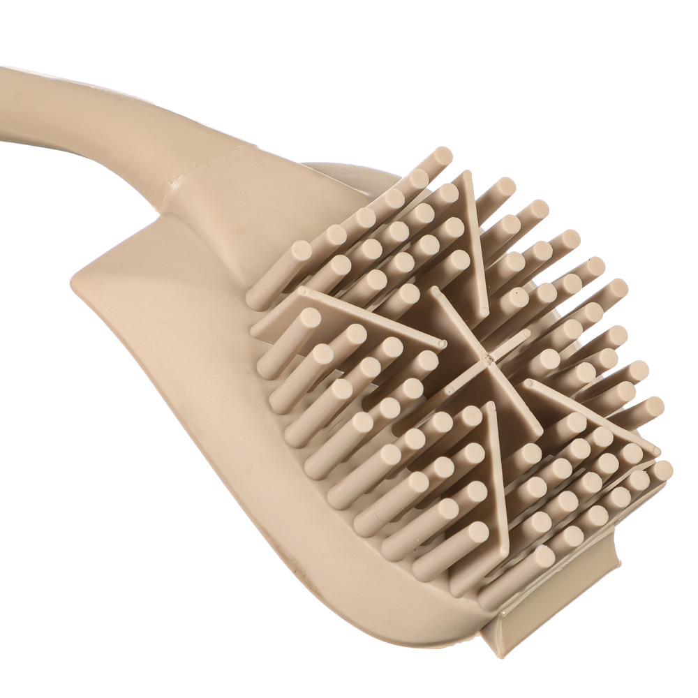 VETTA Щетка для посуды силиконовая, пластик, 6x3x30см, 3 цвета, арт.№ 441-208