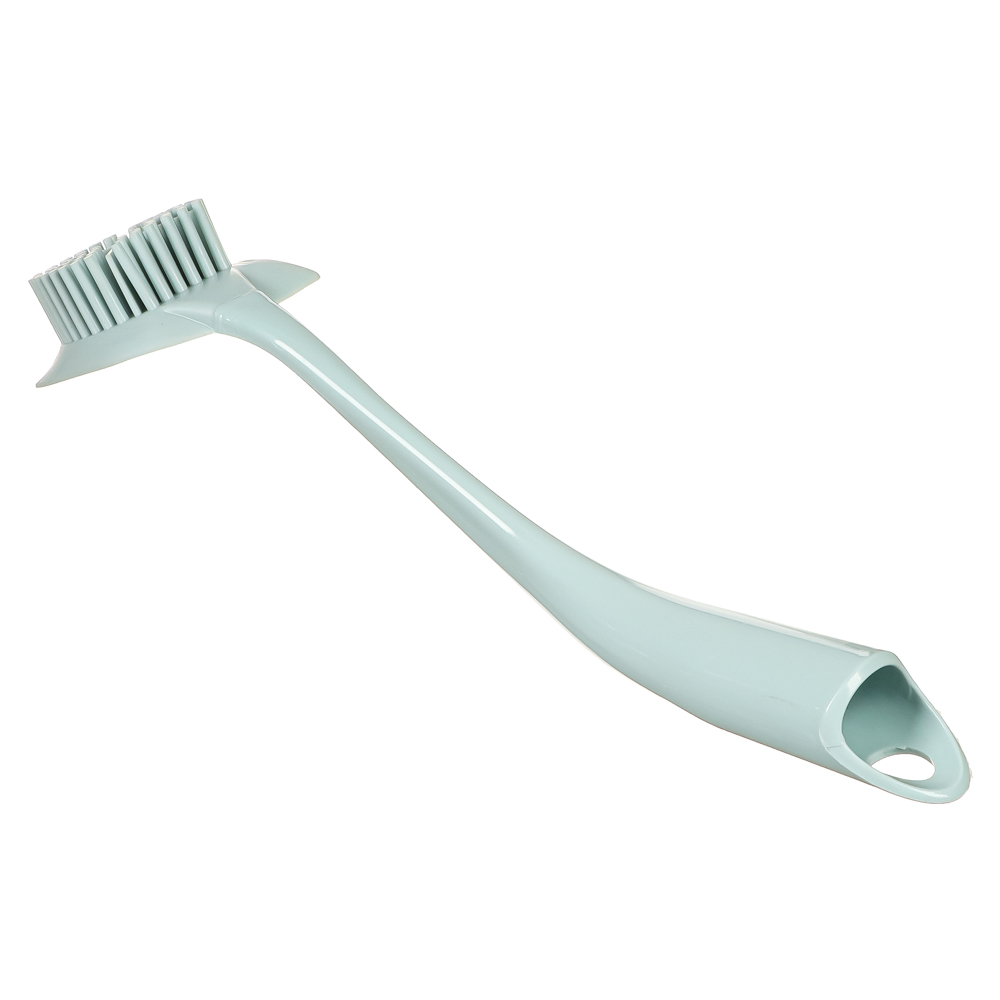 VETTA Щетка для посуды силиконовая, пластик, 6x3x30см, 3 цвета, арт.№ 441-208