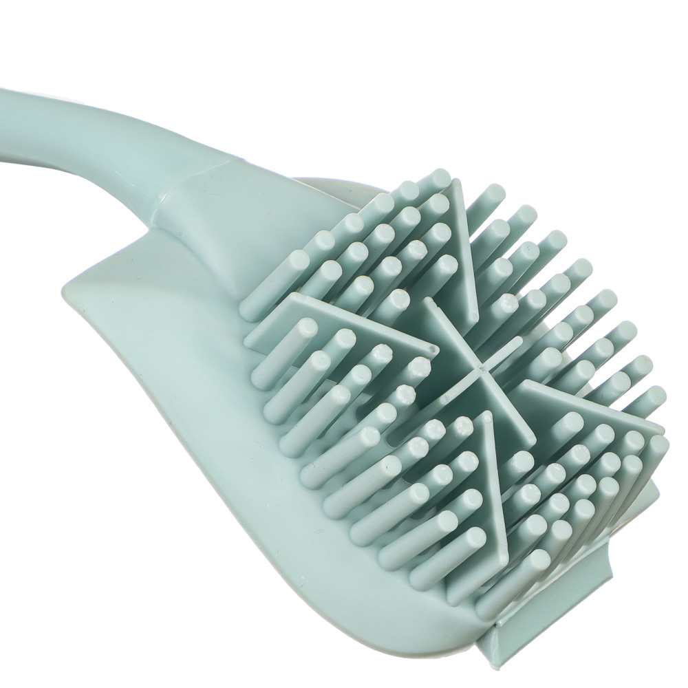 VETTA Щетка для посуды силиконовая, пластик, 6x3x30см, 3 цвета, арт.№ 441-208