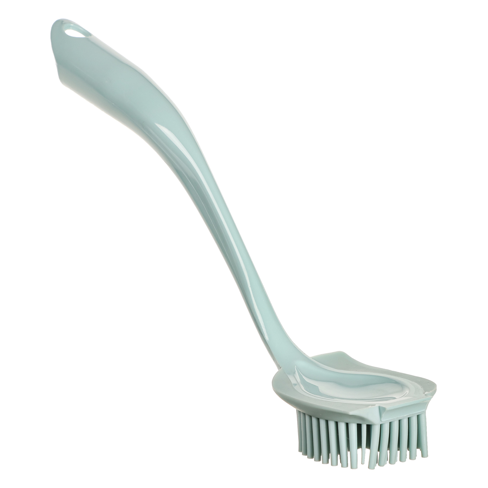 VETTA Щетка для посуды силиконовая, пластик, 6x3x30см, 3 цвета, арт.№ 441-208