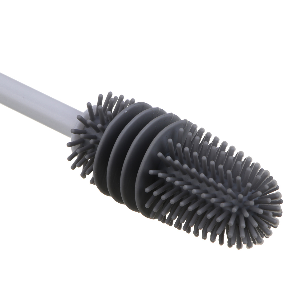 Ерш для бутылок тм VETTA, 32 см, d3см, силикон, пластик, арт.№ 441-209